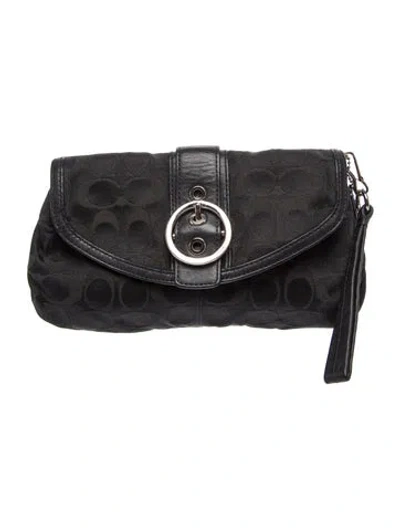 Pre-owned Coach Crossbody Bag In Black