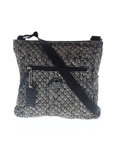 Pre-owned Coach Crossbody Bag In Black