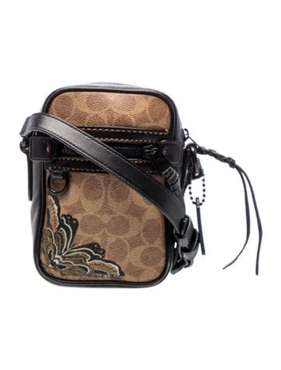 Pre-owned Coach Crossbody Bag In Blue