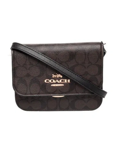 Pre-owned Coach Crossbody Bag In Brown