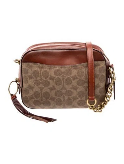 Pre-owned Coach Crossbody Bag In Brown