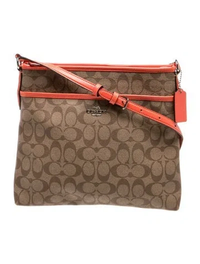 Pre-owned Coach Crossbody Bag In Brown