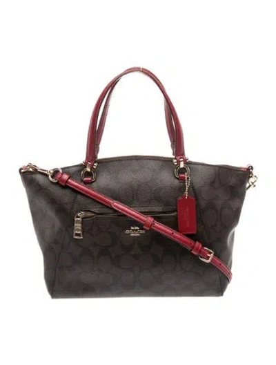 Pre-owned Coach Crossbody Bag In Brown