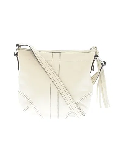 Pre-owned Coach Crossbody Bag In Ivory