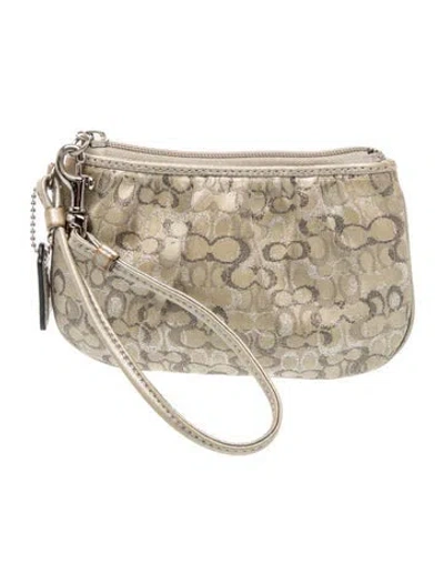 Pre-owned Coach Crossbody Bag In Neutral