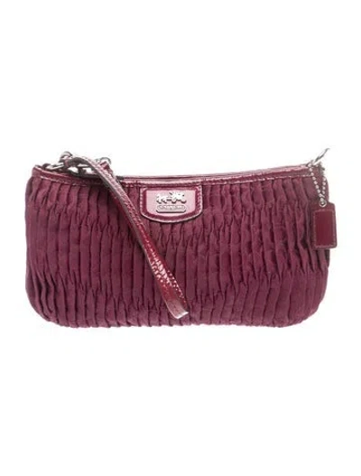 Pre-owned Coach Crossbody Bag In Purple