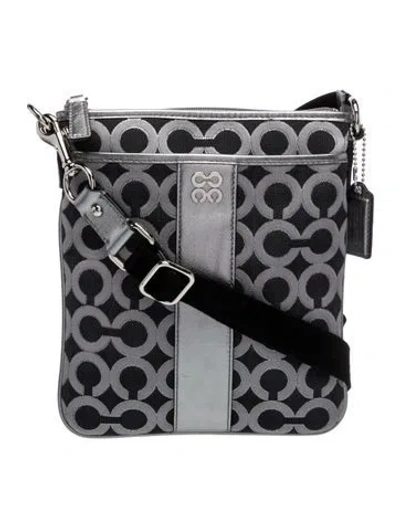 Pre-owned Coach Crossbody Bag W/ Tags In Gray