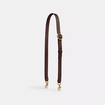 Coach Crossbody Strap In Black