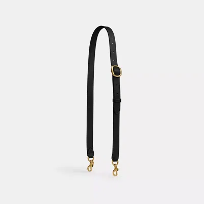 Coach Crossbody Strap In Black