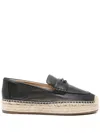 Coach Cruz Espadrilles In Black