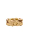 Coach Crystal Ring In White