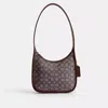 Coach Curve Zip Bag In Signature Jacquard