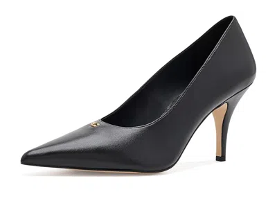 Coach Daisy Pumps High Women's Heels Black: 9.5 M, Leather In Multi
