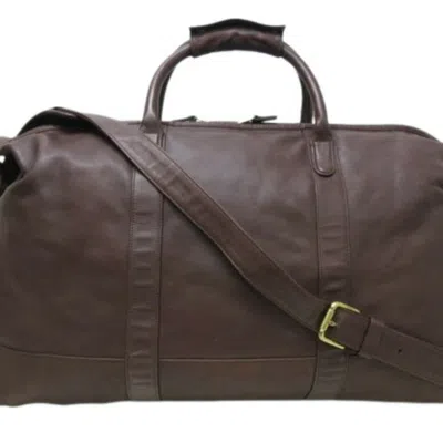 Pre-owned Coach Dark Brown Leather Boston Bag Handbag Tote Bag ()