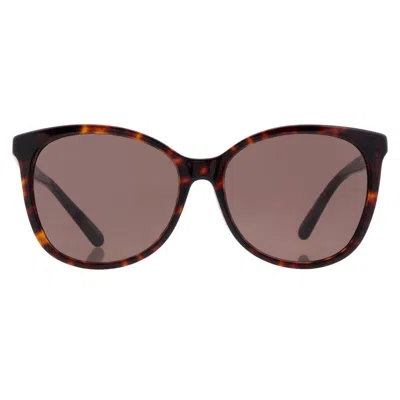Coach Dark Brown Square Ladies Sunglasses Hc8271u 512073 57 In Pink