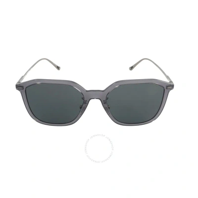 Coach Dark Grey Geometric Men's Sunglasses Hc8355 571687 55 In Dark / Grey