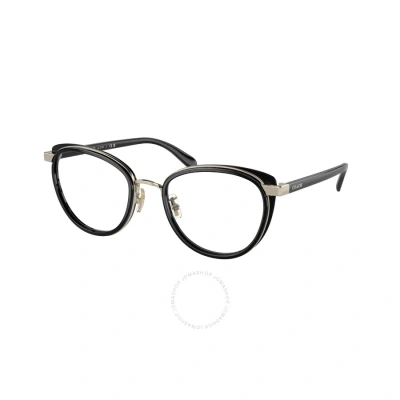 Coach Demo Cat Eye Ladies Eyeglasses Hc5154 9430 50 In Black