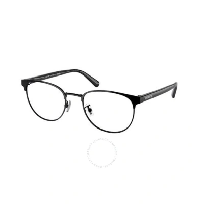 Coach Demo Oval Men's Eyeglasses Hc5157 9393 52 In Black