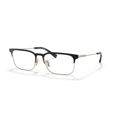 Coach Demo Pilot Men's Eyeglasses Hc5121 9369 56 In Black
