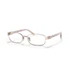 Coach Demo Rectangular Ladies Eyeglasses Hc5138 9406 55 In Gold