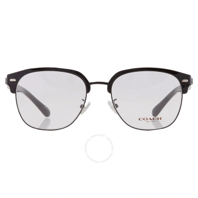 Coach Demo Rectangular Men's Eyeglasses Hc6198 5002 55 In Black