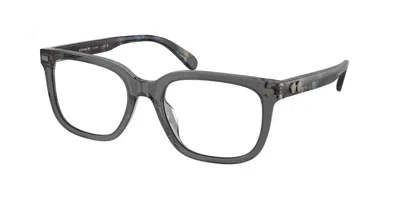 Coach Demo Square Men's Eyeglasses Hc6266u 5882 53 In Gray