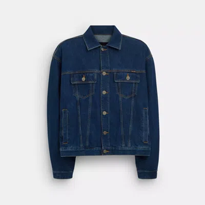 Coach Denim Jacket In Blue