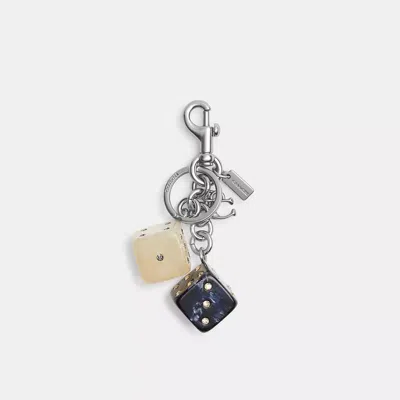 Coach Dice Bag Charm In Multi