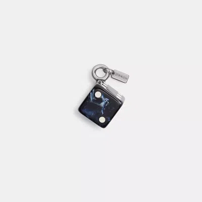 Coach Dice Shoelace Charm In Multi
