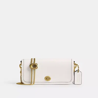 Coach Dinky Tasche 14 In White