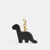 Coach Dino Coin Purse In Brass/black