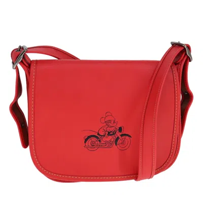 Pre-owned Coach Disney Collection Leather Shoulder Bag ()