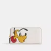 Coach Disney X  Essential Accordion Zip Wallet With Pluto In Multi