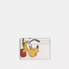 Coach Disney X  Essential Card Case With Pluto In Multi