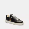 Coach Disney X  High Line Sneaker With Mickey Mouse In Black