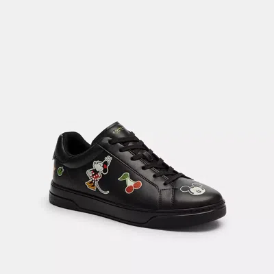 Coach Disney X  High Line Sneaker With Sticker Print In Animal Print