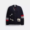 Coach Disney X  Pluto Cardigan In Multi