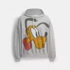 Coach Disney X  Pluto Hoodie In Gray