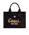 Coach Double Handle Shoulder Bag In Black
