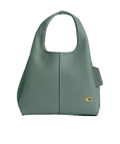 Coach Double Handle Shoulder Bag In Green