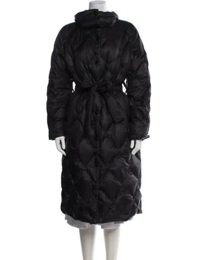 Pre-owned Coach Down Coat In Black