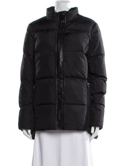 Pre-owned Coach Down Coat In Gray