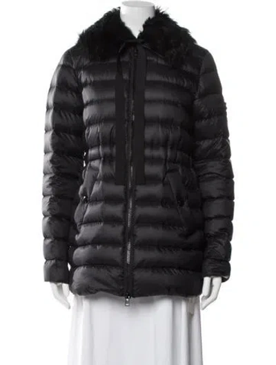 Pre-owned Coach Down Jacket In Black