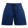 Coach Drawstring Jacquard Woven Shorts In Blue