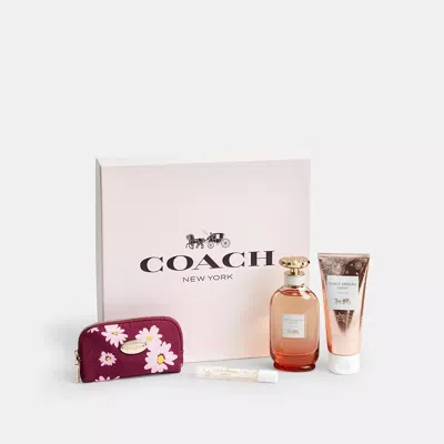 Coach Dreams Sunset Eau De Parfum 4 Piece Gift Set In Multi