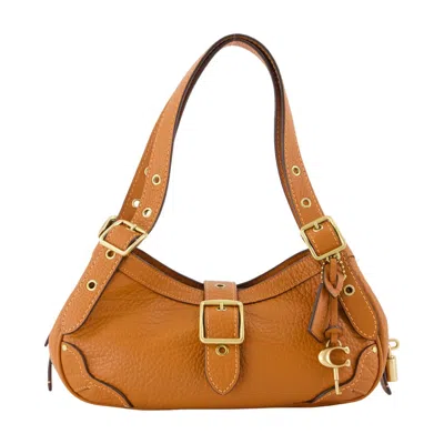 Coach 31 Drifter Leather Shoulder Bag In Blue