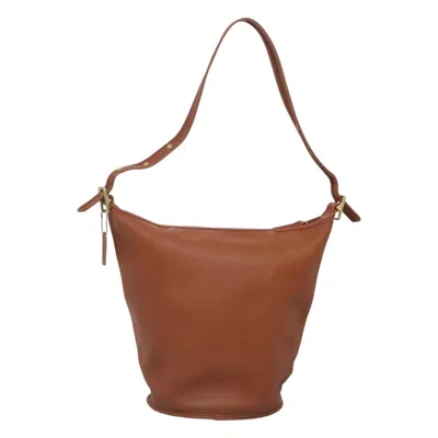 Pre-owned Coach Duffle Brown Leather Shoulder Bag ()