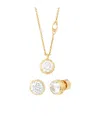 Coach Ecklace Earring Set