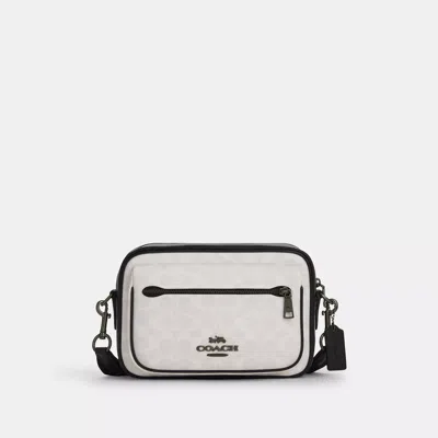 Coach Elias Crossbody In Signature Canvas In Multi