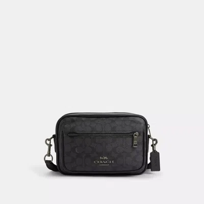 Coach Elias Crossbody In Signature Canvas In Multi